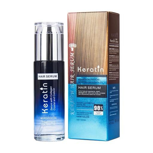 Keratin serum hair